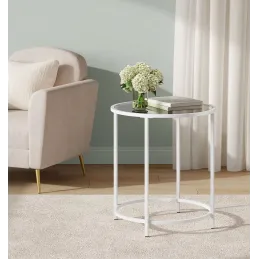 Konferencijski stolić REGALO LUX Mini / Bijela mat