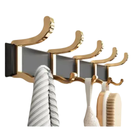 Set zidnih vješalica AXIA / Zlatna
