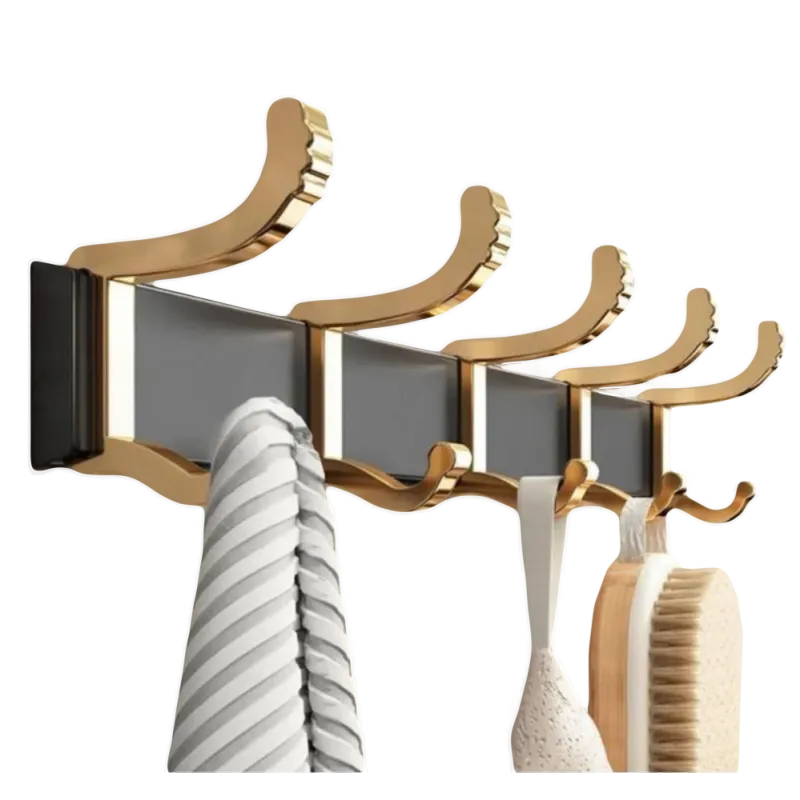 Set zidnih vješalica AXIA / Zlatna