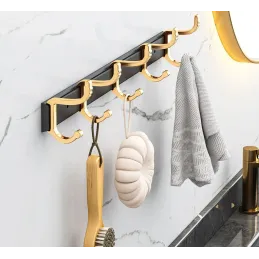 Set zidnih vješalica AXIA / Zlatna