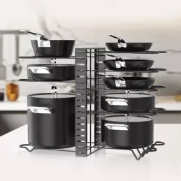 Organizator za kuhinjski pribor EXTRA / Crna mat