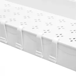 Izvlačna košara za sredstva za čišćenje ADAM / Bijela mat