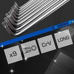 Set TORX ključeva - 9 kom / HT1W814