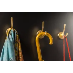 Vješalica ELIA / Zlatna mat