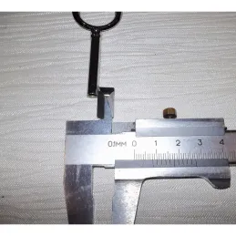 Ukrasni ključ ORNEA / Saten nikal