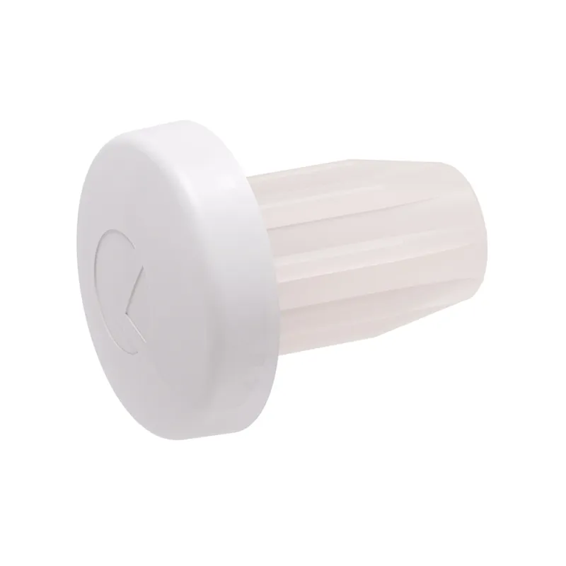 Ugradbeni prigušivač za vrata - 10 kom / Bijela