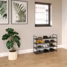 Stalak za cipele EKKO LINE XL / Crna mat