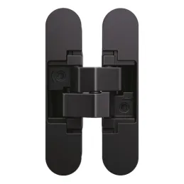 Skrivena šarka za vrata bez preklopa ANSELMI 140 3D / Crna mat