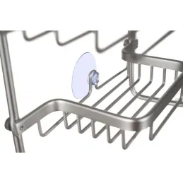Viseća polica za tuš kabinu LOND / Srebrna