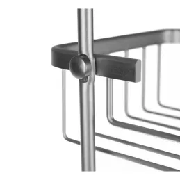 Viseća polica za tuš kabinu LOND / Srebrna