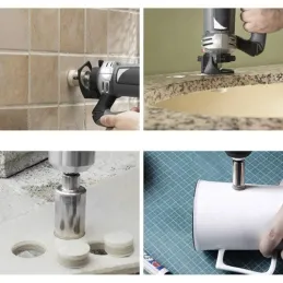 10-dijelni set dijamantnih kružnih pila 6 - 68 mm