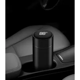 Termos boca s LED zaslonom 500 ml / Crna