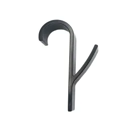 Set od 2 komada vješalica za radijator ALAGO / Crna mat