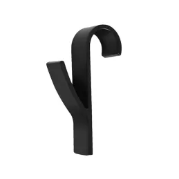 Set od 2 komada vješalica za radijator ALAGO / Crna mat