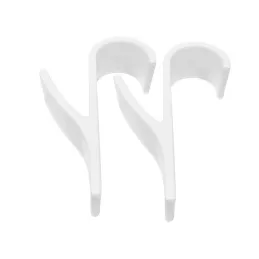 Set od 2 komada vješalica za radijator ALAGO / Mat bijela