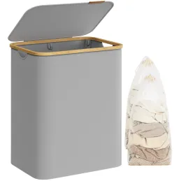 Košara za rublje SOFT 130L / Siva