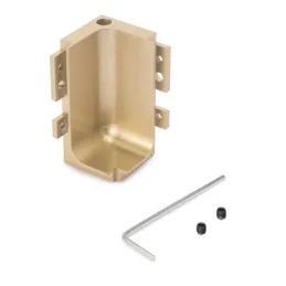 Aluminijski unutarnji kut za GOLA profil - L / Zlatna