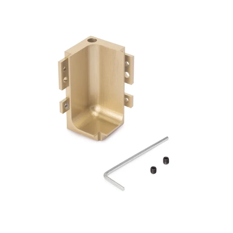 Aluminijski unutarnji kut za GOLA profil - L / Zlatna