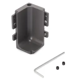 Aluminijski unutarnji kut za profil GOLA - L / Antracit