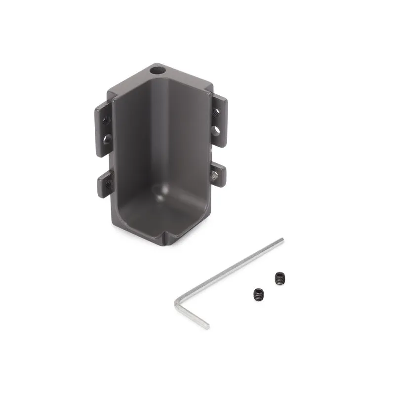 Aluminijski unutarnji kut za profil GOLA - L / Antracit