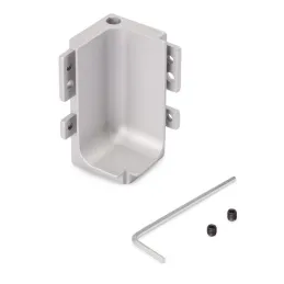 Aluminijski unutarnji kut za GOLA profil - L / Aluminij