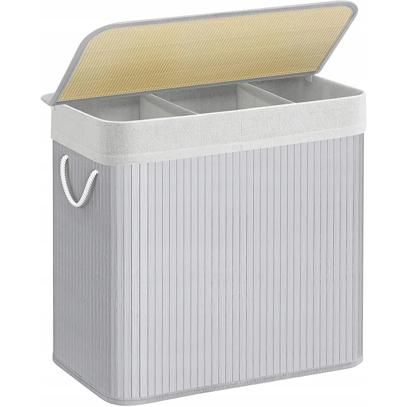 Košara za rublje GLAMUR 150L / Siva