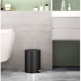 Kanta za otpad RANDON s pedalom 3L / Crna mat