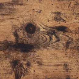 Samostojeći vješalica COAT / Crna mat - tamno drvo