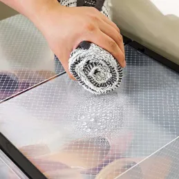 Set od 18 kutija za pohranu cipela AXION / Prozirna - crna