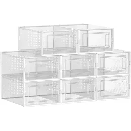 Set od 8 komada kutija za pohranu cipela AXION / Prozirno