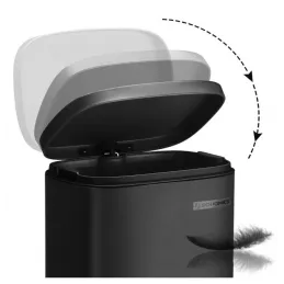 Kanta za otpatke STING s pedalom 30L / Crna mat