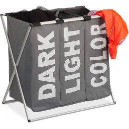 Košara za rublje SEPRA 130 L / Siva