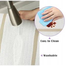 Podloga za stol GENIA 300 x 450 mm / Siva-zlatna