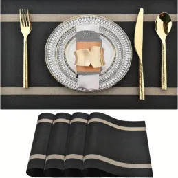 Podložak za stol MINI GENIA 300 x 450 mm / Crno-zlatna