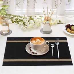 Podložak za stol MINI GENIA 300 x 450 mm / Crno-zlatna