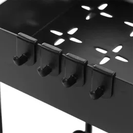 Izvlačna košara za sredstva za čišćenje ADAM / Crna mat