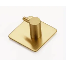 Samoljepljiva vješalica GINNA / Zlatno brušena