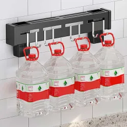 Držač za nože i pribor za zid ALEXA 500 mm / Crna mat