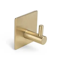 Samoljepljiva vješalica GINNA / Zlatno brušena