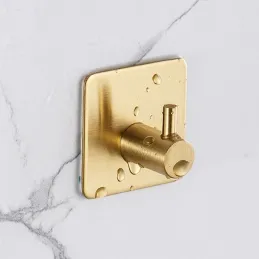 Samoljepljiva vješalica GINNA / Zlatno brušena