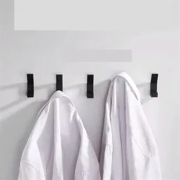 Set od 5 samoljepljivih kuka LULO / Crna mat