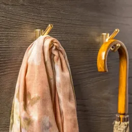 Vješalica VIDOX / Zlatno brušena