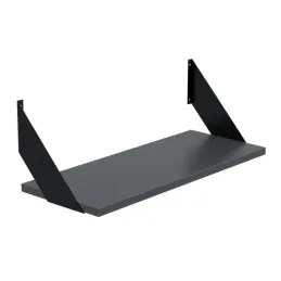 Set od 2 konzola za policu MALAGA / Crna mat