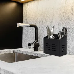 Odkapavač za pribor MORIA / Crna mat završna obrada