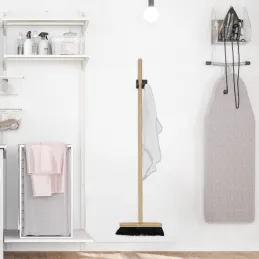 Samoljepljiva kuka za metlu ili mop / Crna mat