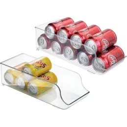 Organizator za limenke za hladnjak LUNIA / Prozirno