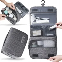 Putni organizator za kozmetiku CLEAR / Sivi