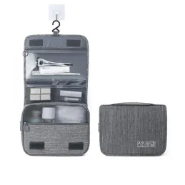 Putni organizator za kozmetiku CLEAR / Sivi