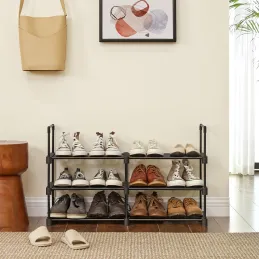 Stalak za cipele EKKO LINE MAXI 106 / Mat crna