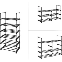Stalak za cipele EKKO LINE MAXI 106 / Mat crna